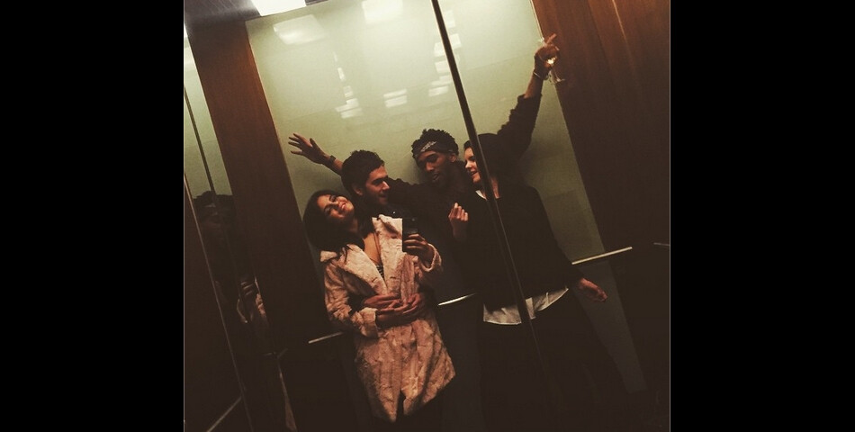  Selena Gomez et Zedd enlac&amp;eacute;s sur une photo post&amp;eacute;e sur Instagram le 24 janvier 2015 