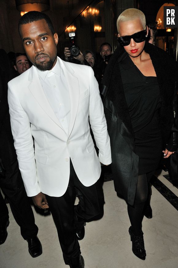 Kanye West et Amber Rose : c'est la guerre entre les deux ex