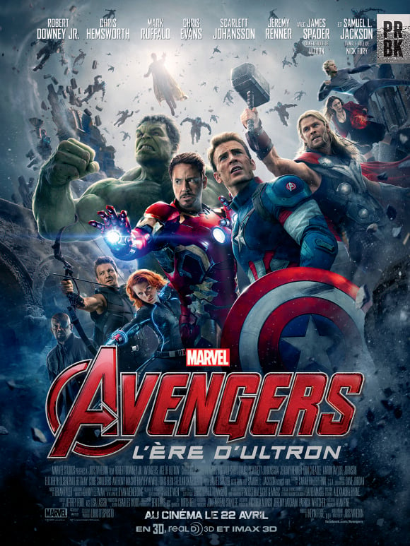 Avengers 2 : nouvelle affiche du film