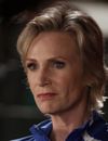 Glee saison 6, épisode 11 : Sue (Jane Lynch) sur une photo