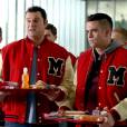 Glee saison 6, épisode 12 : Karofsky (Max Adler) et Puck (Mark Salling) dans un flashback