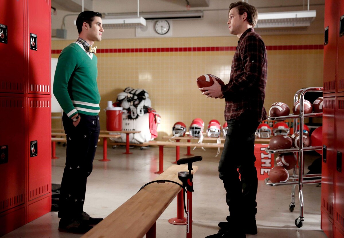 Photo : Glee saison 6, épisode 13 : Blaine (Darren Criss) et Sam (Chord