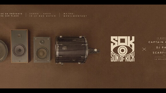 Excuse My French : Son of Kick, Captain Crunch... à La Bellevilloise le 14 mars