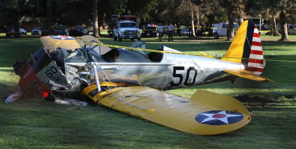 Harrison Ford : l&#039;acteur indemne après le crash d&#039;un avion le 5 mars 2015