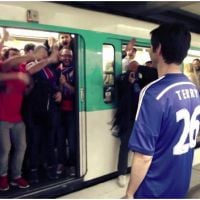 Chelsea vs PSG : les supporters de Paris parodient l&#039;incident raciste du métro