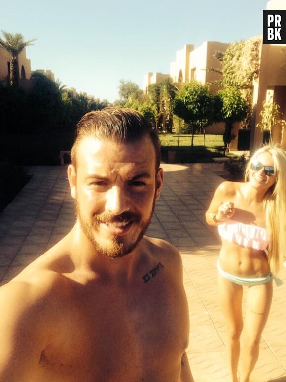 Aurélie Dotremont sexy sous le soleil marocain sur une photo Instagram postée le 26 mars 2015