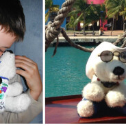 Un enfant autiste fait faire le tour du monde à son ours en peluche pour sensibiliser à sa maladie