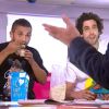 Malik Bentalha et Max Boublil : pyjamas et petit déjeuner dans C'est au programme sur France 2, le 13 avril 2015