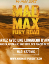 Mad Max Fury Road : Warner Bros organise un jeu concours sous forme de jeu vidéo