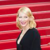 Cate Blanchett lors de la montée des marches du film Sicario à Cannes le 19 mai 2015
