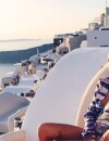  Caroline Receveur en vacances sur l'&icirc;le de Santorin sur Instagram 