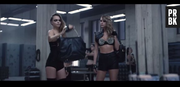 Cara Delevingne dans le clip 'Bad Blood' de Taylor Swift
