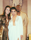 Kim Kardashian et Kanye West couple amoureux : photos souvenirs sur Instagram pour leur un an de mariage