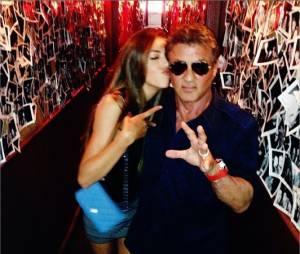 Sistine Stallone et Sylvester Stallone complices sur Instagram