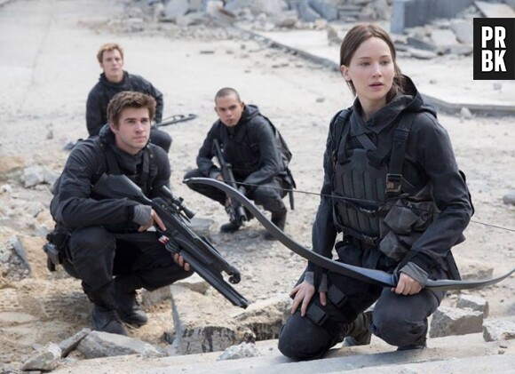 Hunger Games 4 : première photo avec Katniss, Gale, Finnick et Messalla