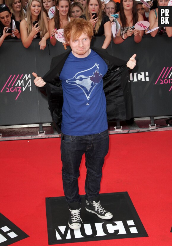 Ed Sheeran a surpris une fan dans un centre commercial au Canada, le 14 juin 2015