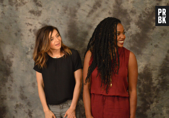 Grey's Anatomy : Caterina Scorsone et Jerrika Hinton à la GreysCon le samedi 20 juin 2015