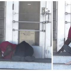 Caméra cachée : il demande de l'argent et à manger à des sans-abri, leurs réactions sont touchantes