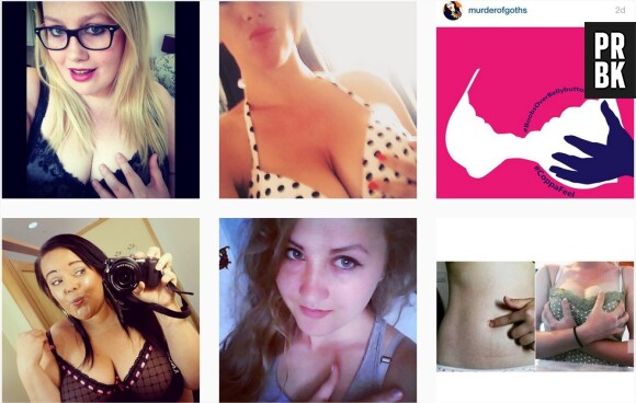 #BoobsOverBellyButtons : le hashtag engagé contre le cancer du sein qui buzze sur Twitter et Instagram