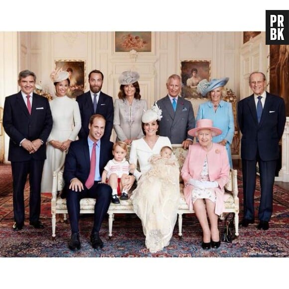 Baptême de Charlotte : photo de groupe avec Kate Middleton, William, George, Elizabeth II ou encore Pippa Middleton