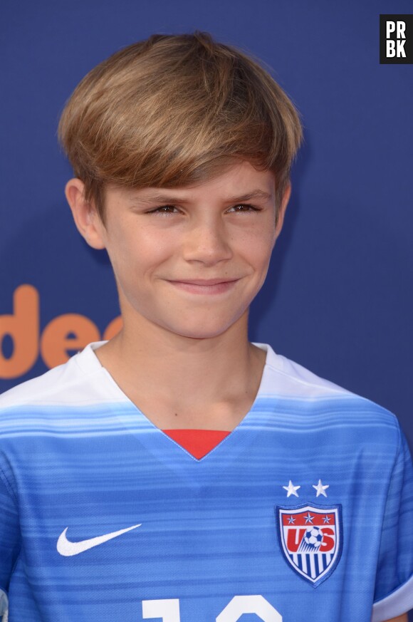 Romeo Beckham au Nickelodeon Kids' Choice Sports Awards 2015 à Los Angeles aux USA le jeudi 16 juillet