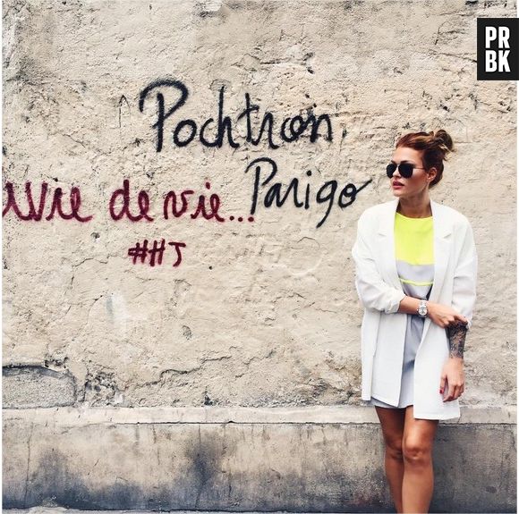 Caroline Receveur et son petit ami Valentin : exit Londres, ils s'offrent un week-end à Paris en amoureux