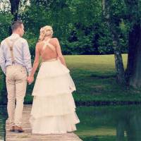 Laura (Qui est la taupe) a dit &quot;oui&quot; à son compagnon Bastien : photo de mariage sur Instagram
