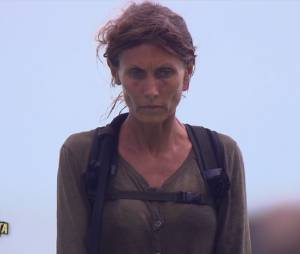 Chantal (Koh Lanta 2015), grande gagnante de l'épreuve des poteaux lors de la finale, le 24 juillet sur TF1