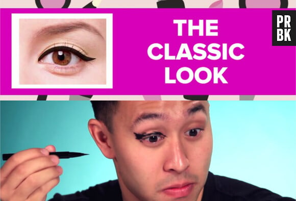 Tuto make up raté : quand des hommes essayent de mettre de l'eye liner !