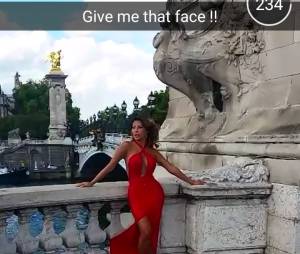 Parisa (Les Marseillais en Thaïlande) torride sur Snapchat, le 14 août 2015