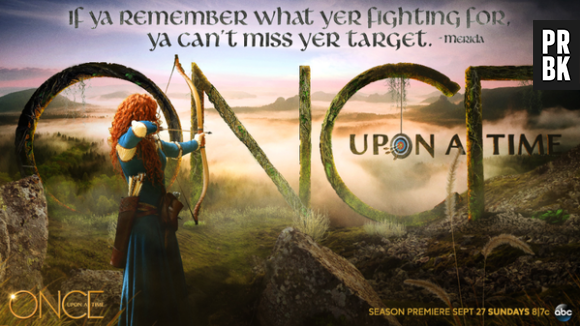 Once Upon a Time saison 5 : Merida sur une poster