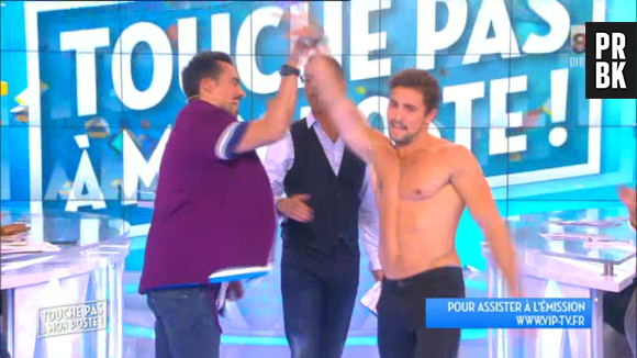 Olivier Dion : le candidat de DALS 6 sexy et torse nu dans TPMP, le 23 septembre 2015