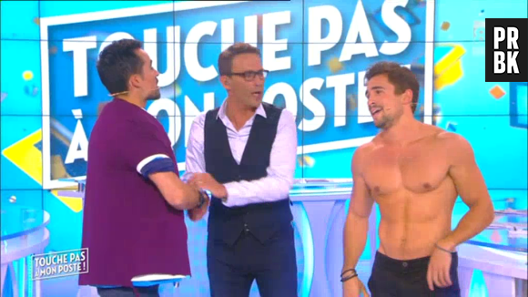 Olivier Dion : le candidat de DALS 6 sexy et torse nu dans TPMP, le 23 septembre 2015