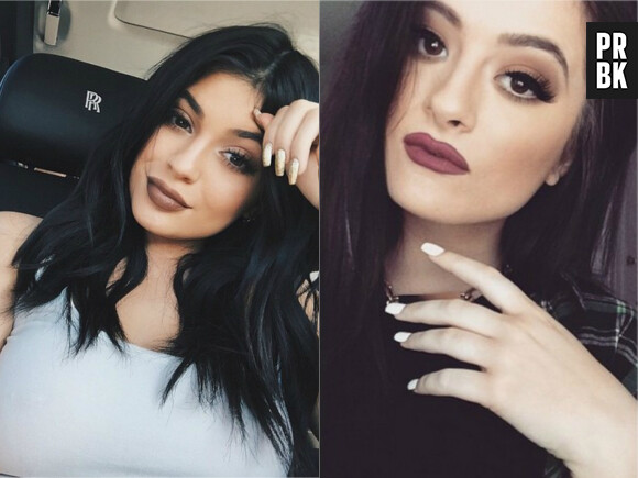 Kylie Jenner (à gauche) : Gabrielle Waters (à droite) est son sosie presque parfait sur Instagram
