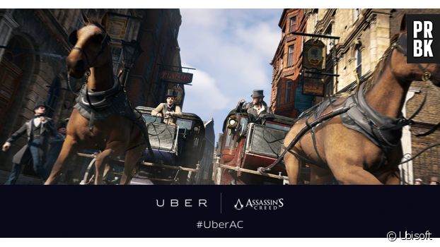 Assassin&#039;s Creed Syndicate : le nouveau volet de la saga d&#039;Ubisoft livré par Uber... en calèche