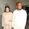 Kim Kardashian et Kanye West le 21 octobre 2015 à Los Angeles