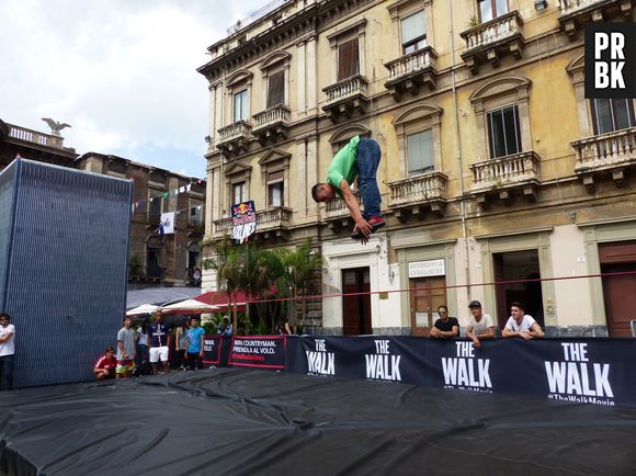 RedBull Airlines 2015 x The Walk à Catane en Sicile, le 10 octobre 2015