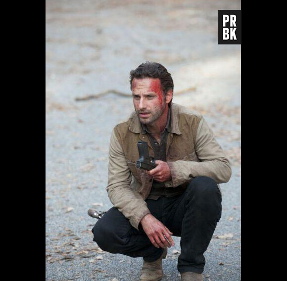 The Walking Dead saison 6 : Andrew Lincoln sur une photo