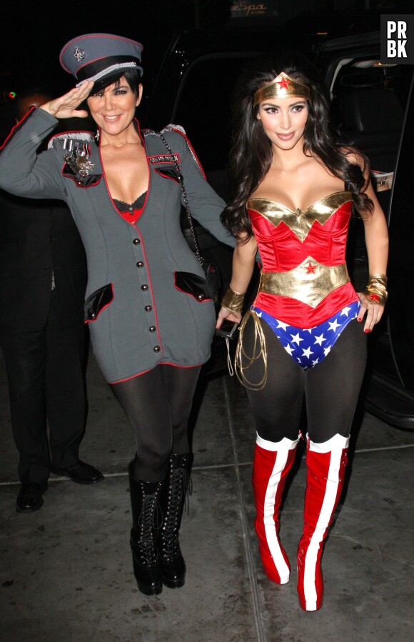 Kim Kardashian : best-of de ses costumes d'Halloween, Wonder Woman