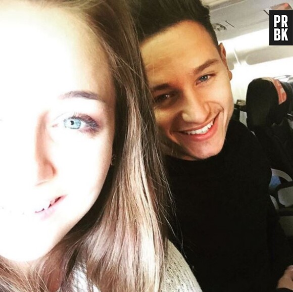 Charlotte Pirroni et son petit-ami Florian Thauvin sur Instagram