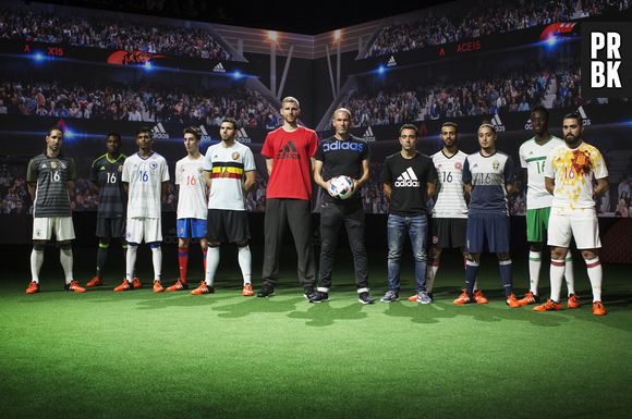 Adidas dévoile la Future Arena, les maillots de l'Euro 2016 et le ballon de la compétition