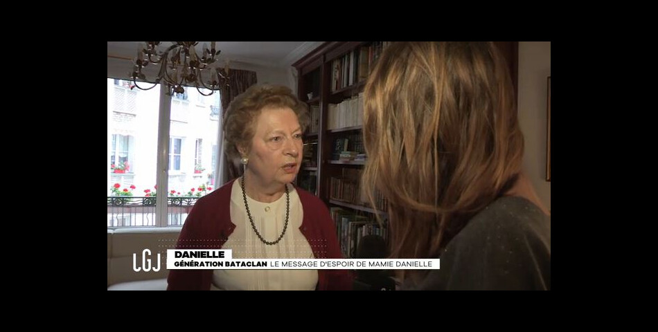 Danielle, la mamie qui buzze après les attentats à Paris : sa nouvelle vidéo dans Le Grand Journal le mardi 17 novembre 2015