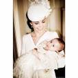  Kate Middleton et la Princesse Charlotte photographi&eacute;es par Mario Testino au bapt&ecirc;me royal 