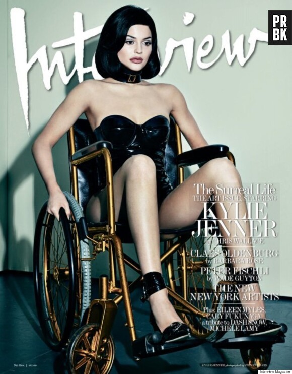 Kylie Jenner sexy en couverture du magazine Interview : sa maman la tacle
