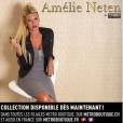 Amélie Neten a dévoilé sa collection de vêtements le 1er décembre 2015