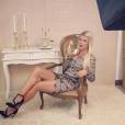 Amélie Neten prend la pose pour le shooting de sa collection Metro Boutique
