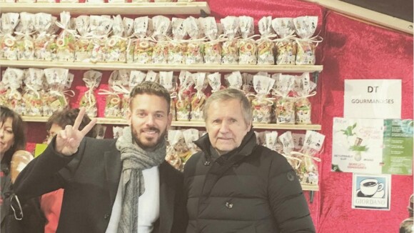 M. Pokora complice avec son papa au marché de Noël de Strasbourg
