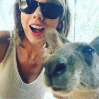 Taylor Swift : son selfie improbable mais adorable avec... un kangourou