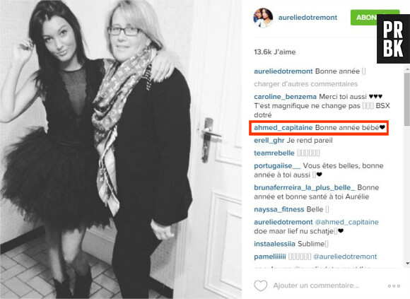 Aurélie Dotremont : son supposé nouveau petit-ami lui souhaite bonne année sur Instagram