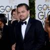 Leonardo DiCaprio sur le tapis-rouge des Golden Globes 2016 le 10 janvier à Los Angeles